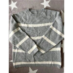 Elegant Striped Knit Sweater – Soft & Stretchy